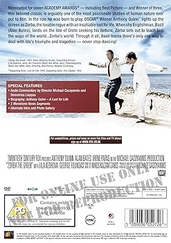 Amazon.co.jp: Zorba the Greek [Region 2] : DVD